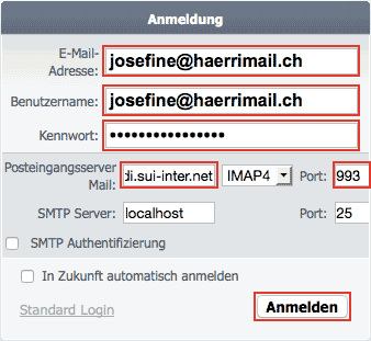 Webmail-Login